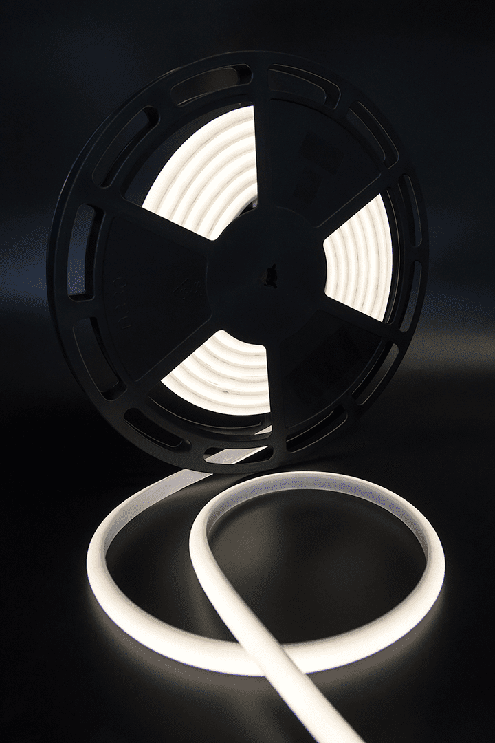 SWG Термолента светодиодная SMD 2835, 180 LED/м, 12 Вт/м, 24В , IP68,  холодный белый 1м — изображение 1